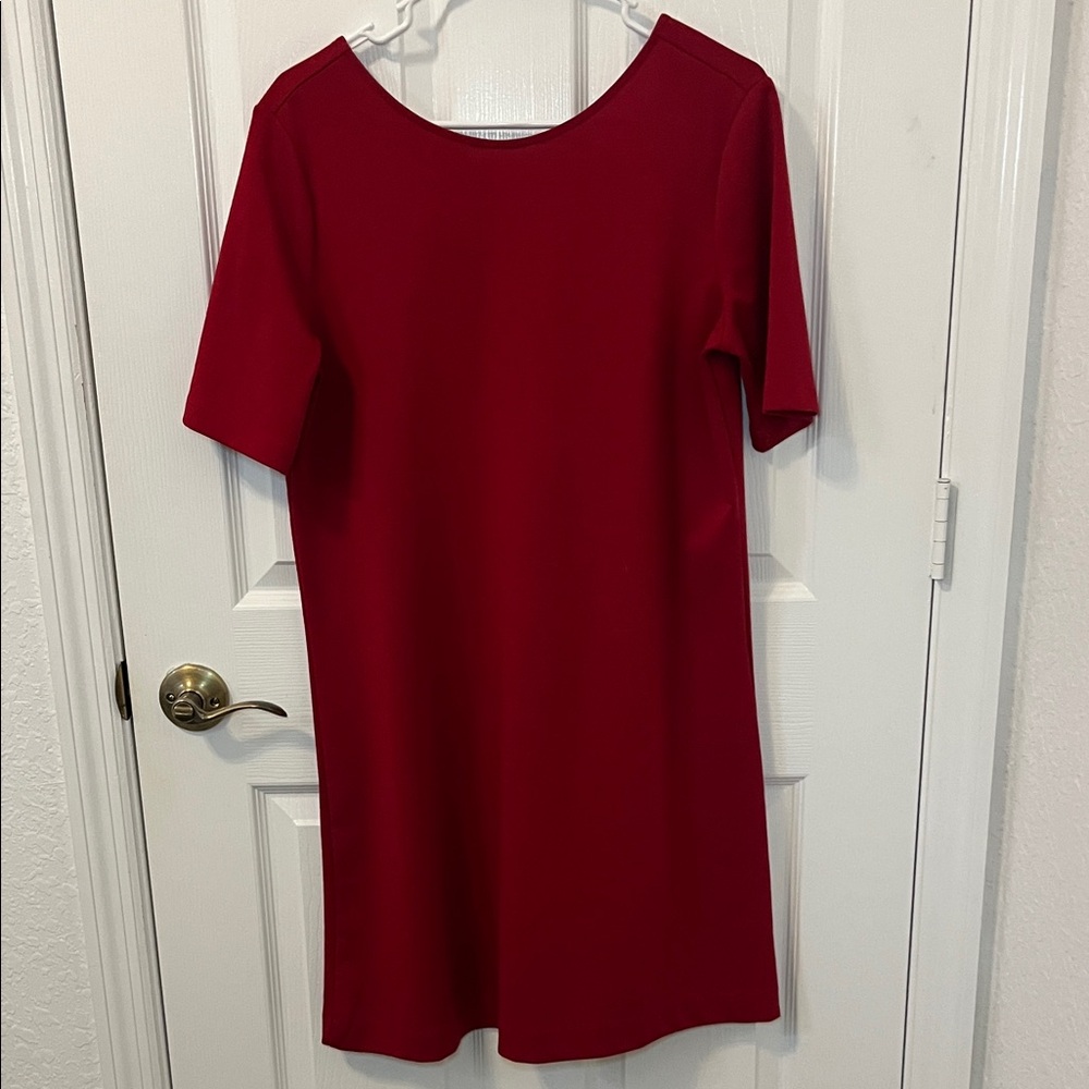 GAP Red Cotton Dress